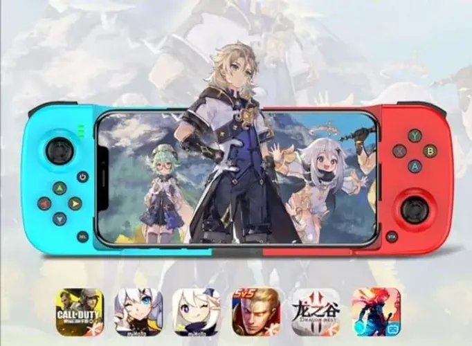 Gamepad para smartphone Android, iOS, PC