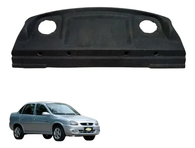 Tampao Bagagito Forro Porta Malas Corsa Classic 2001 2004 Preto