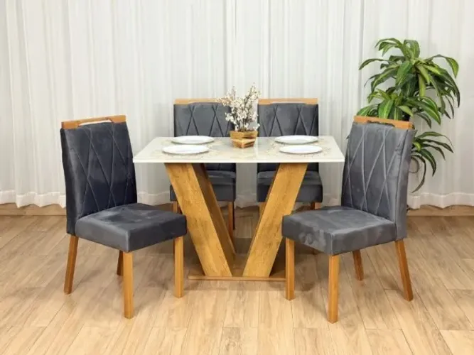PROMOÇÃO MESA DE JANTAR CLASSIC - PAGUE SÓ NA ENTREGA!