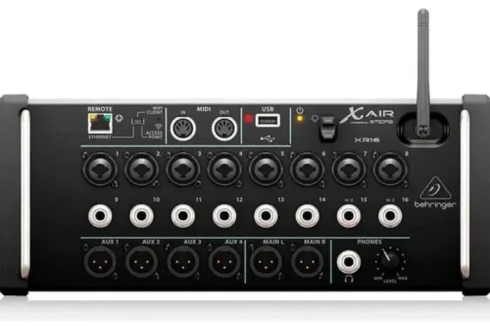 Mesa de som x-air 16 behringuer ( usada uma única vez)