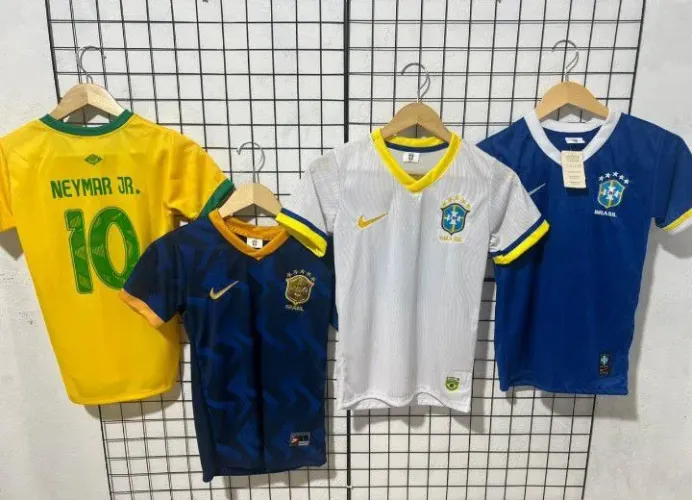 Camisa do Brasil infantil 