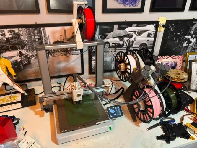 Impressora 3D Bambu LAB A1 Semi Nova com 10kg de filamento