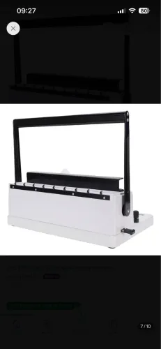 Encadernadora paber w 180