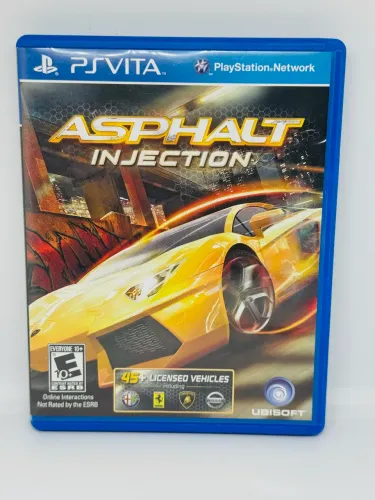 JOGO PS VITA ASPHALT INJECTION - ORIGINAL COM CAPA