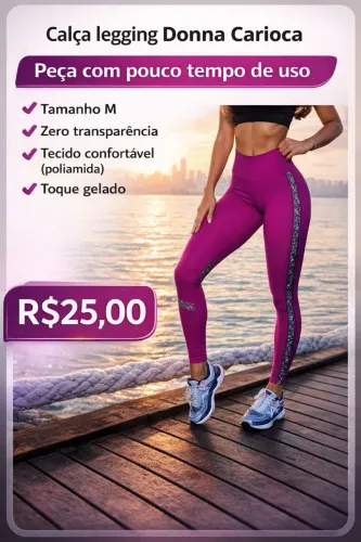Calça Legging Donna Carioca