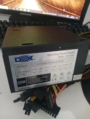Vendo fonte gamer 500w