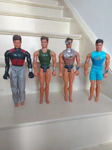 Lote Bonecos Max Steel