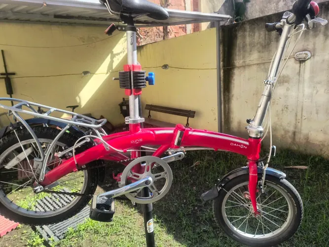 Bicicleta dobrável 