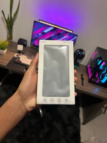 Power Bank 2000mah Coibeu com Conexões Type C e Lightning- Novo Lacrado