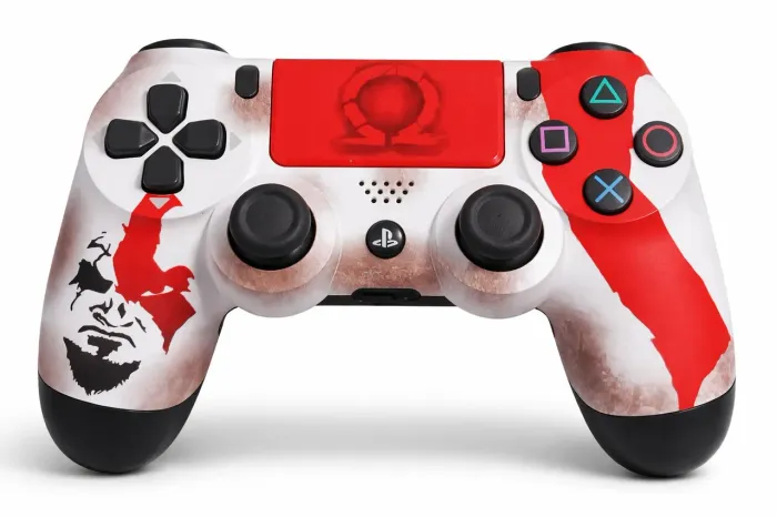Controle PS4 Sem Fio God of War Branco
