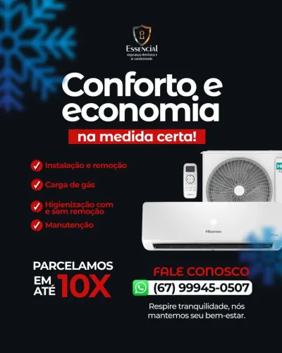Instalação e remoção de ar condicionado