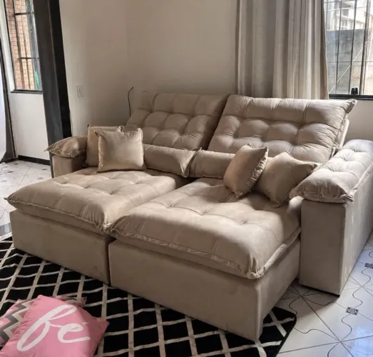 Sofá retrátil e Reclinavel Ortopillow 2 m (Várias cores)