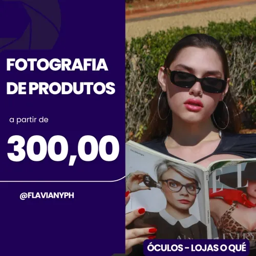 Faça fotografias para seu negócio! Foto de produtos e comida!