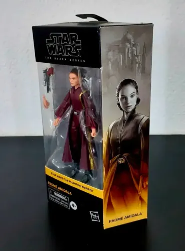 Boneco Star Wars padmé amidala Black series original Hasbro novo