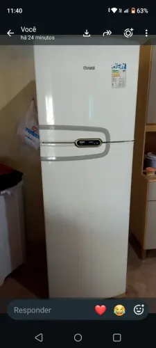 geladeira Frost Free Consul com compressor não funciona
