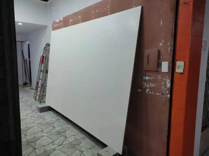 MDF Branco Texturizado 15mm 2750x1850mm 2 Faces Eucatex 