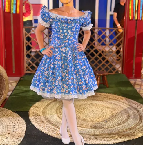 Vestido de quadrilha junina