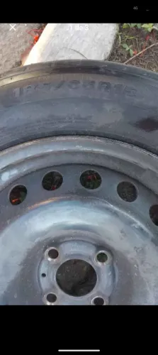 VENDO ARO 14 4 FURO DO LOGAN 185/65 r 15 pneu novo 
