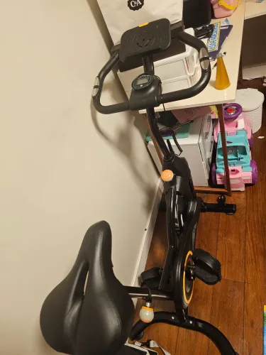Bicicleta ergométrica ciclismo em casa semi-nova marca DWVO