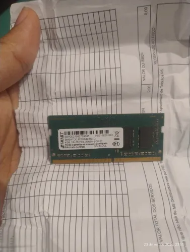 Memória 4gb ddr4 notebook