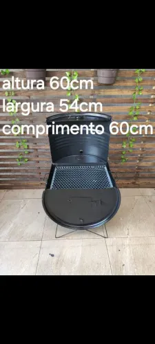 Churrasqueira Meio Tambor baixa 