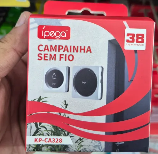 CAMPAINHA SEM FIO 38 TOQUES REF.: KP-CA328