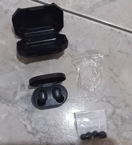 Fone de Ouvido E6s Tws Preto Bluetooth 5.0