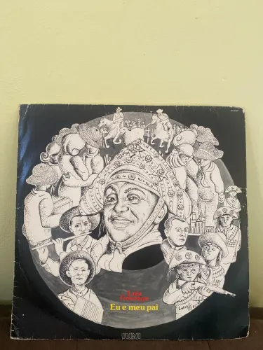 Vinil (lp) Luiz Gonzaga Eu E Meu Pai (Usado