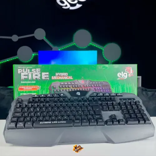 Teclado Pulse Fire | Parcele no Crédito - Aceitamos OLX PAY, Até 3x Sem Juros | Enviamos