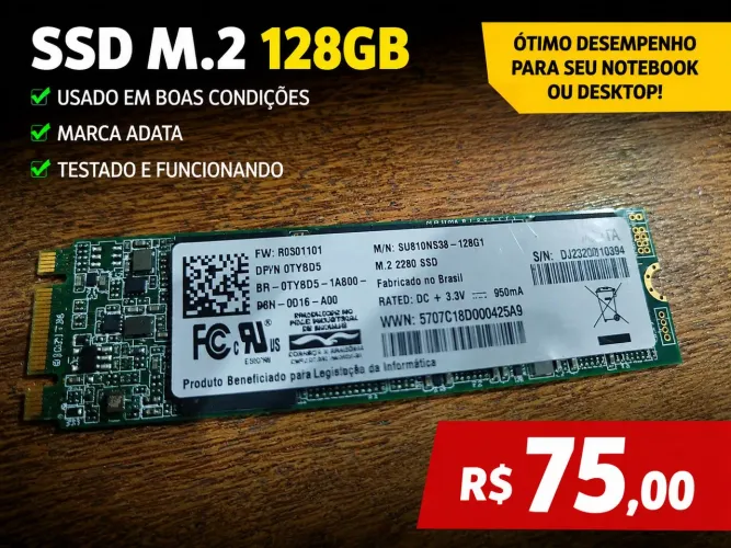 SSD M.2 128GB ADATA