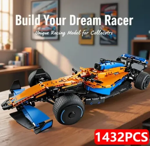 BLOCO Lego importado F1-MCLaren em Scala 1:8 - NOVA