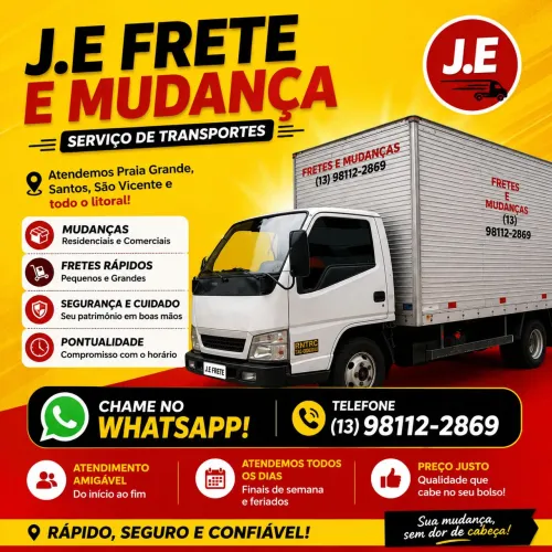 Serviço de mudança fretes e carretos