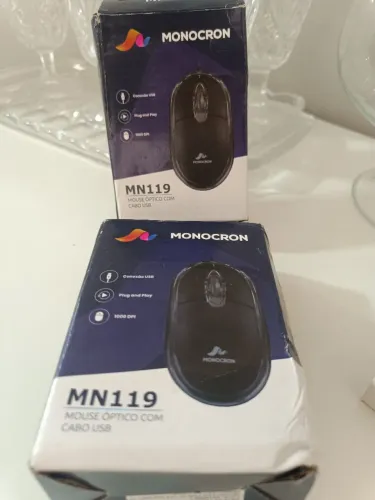 Mouse para notebook e PC com fio
