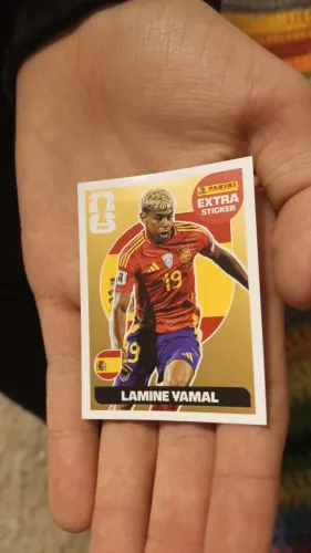 Lamine Yamal Gold - Extra Sticker - Panini Copa 2026