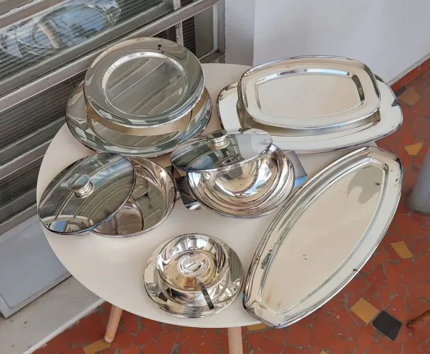 Baixela de prata Eberle