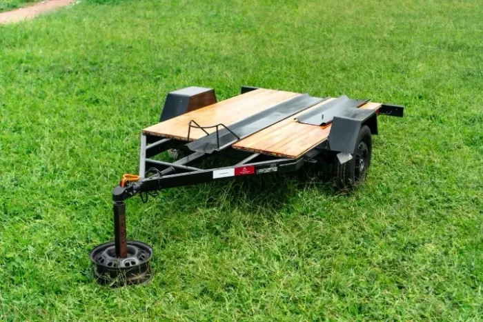 Carretinha para Transporte de uma Moto - Reboque