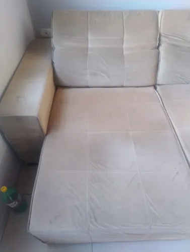 Sofá retrátil 3 lugares grandes