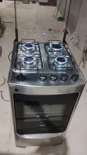 Fogão Consul inox(entrego)