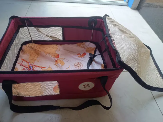 Bolsa caixa de transporte aereo pet cachorro gato