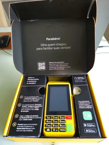 Máquininha PagBank Moderninha Pro2