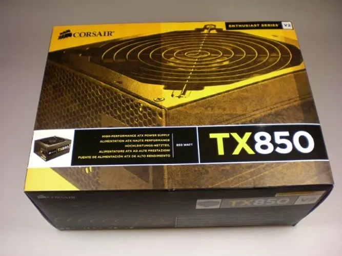 Fonte Corsair TX850 V2 850W 80 Plus Bronze ATX Gamer
