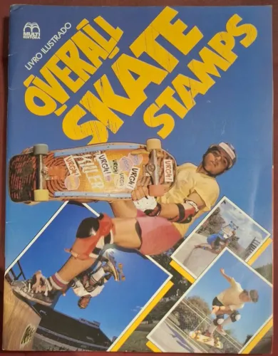 Album de Figurinhas Skate Stamps