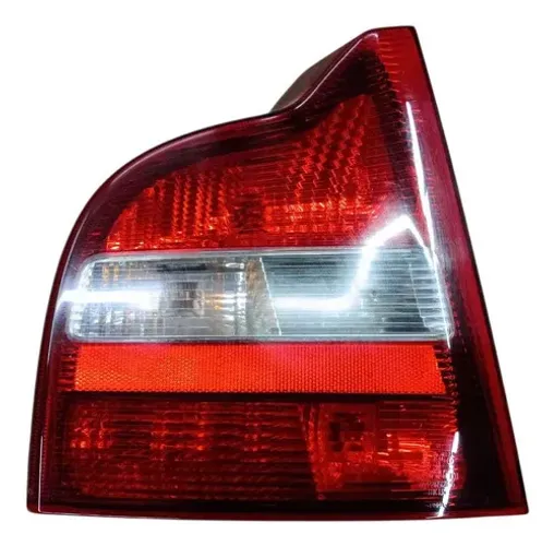 Lanterna Volvo S80 T6 2000 2001 Traseira Esquerda Detalhe Esquerdo/motorista Vermelho
