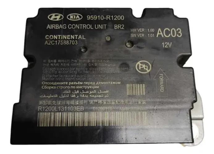 Módulo Central 95910r1200 Hyundai Hb20 2018 2019 2020