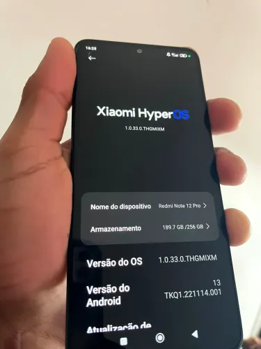 Xiaomi Redminote 12 pro 