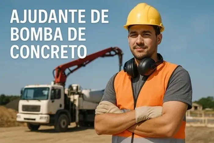 Ajudante de Bombeamento de Concreto