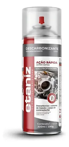 Etaniz Descarbonizante 200g 300ml Limpa Tbi E Carburador