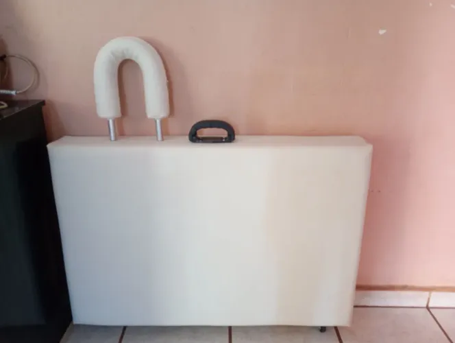 Maca portátil dobrável maleta