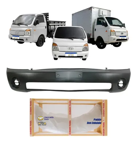 Parachoque Dianteiro Hr 2005 2006 2007 2008 2009 10 11 2012 Preto Liso Para Pintura