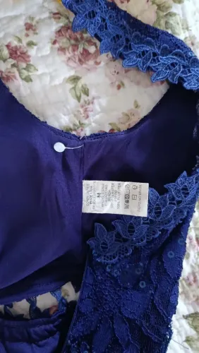 Vestido festa de renda